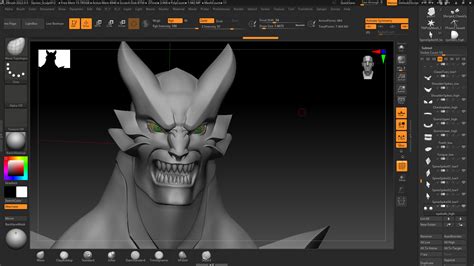 Importing models into Zbrush .